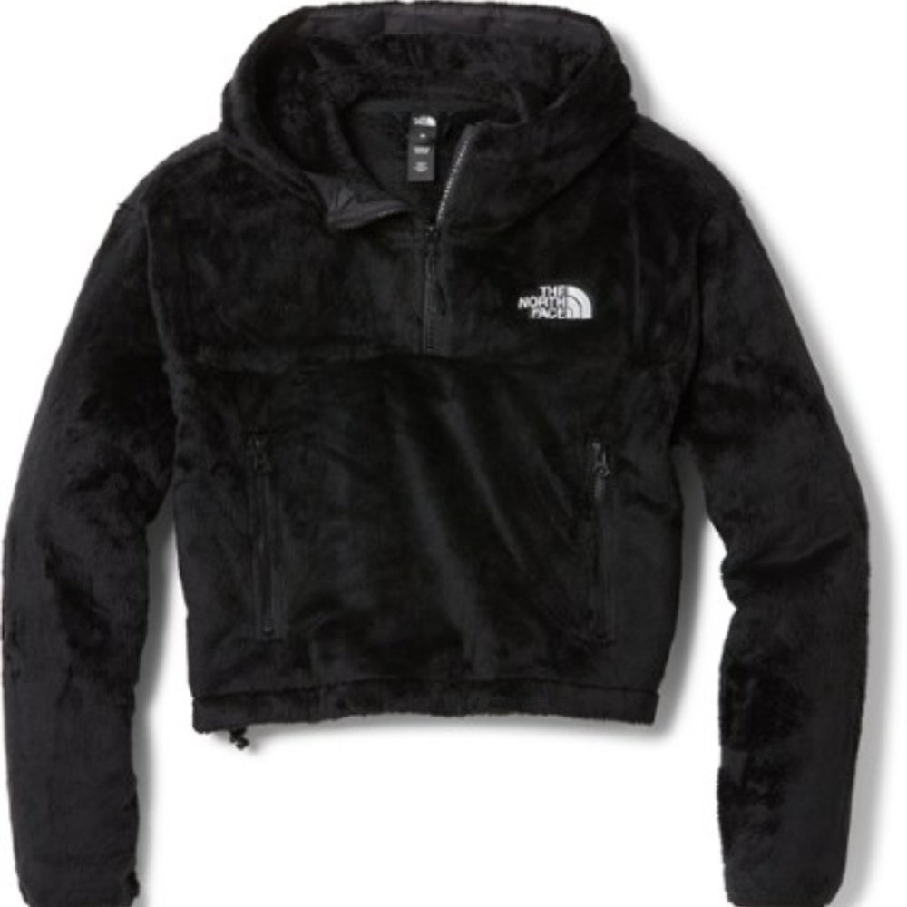 THE NORTH FACE WOMEN’S OSITO 1/4 ZIP HOODIE | Size Medium | Black